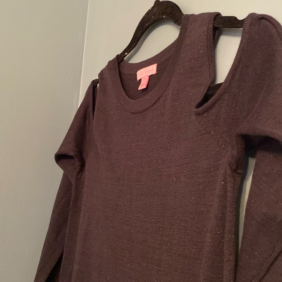 Lilly Pulitzer womens dress - small - shoulder cut outs - sparkle - Picture 4 of 6